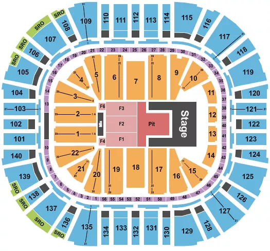 Delta Center Seating Chart